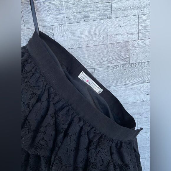 LANVIN for H&M Ruffle lace circle Skirt size 2 - Picture 10 of 13